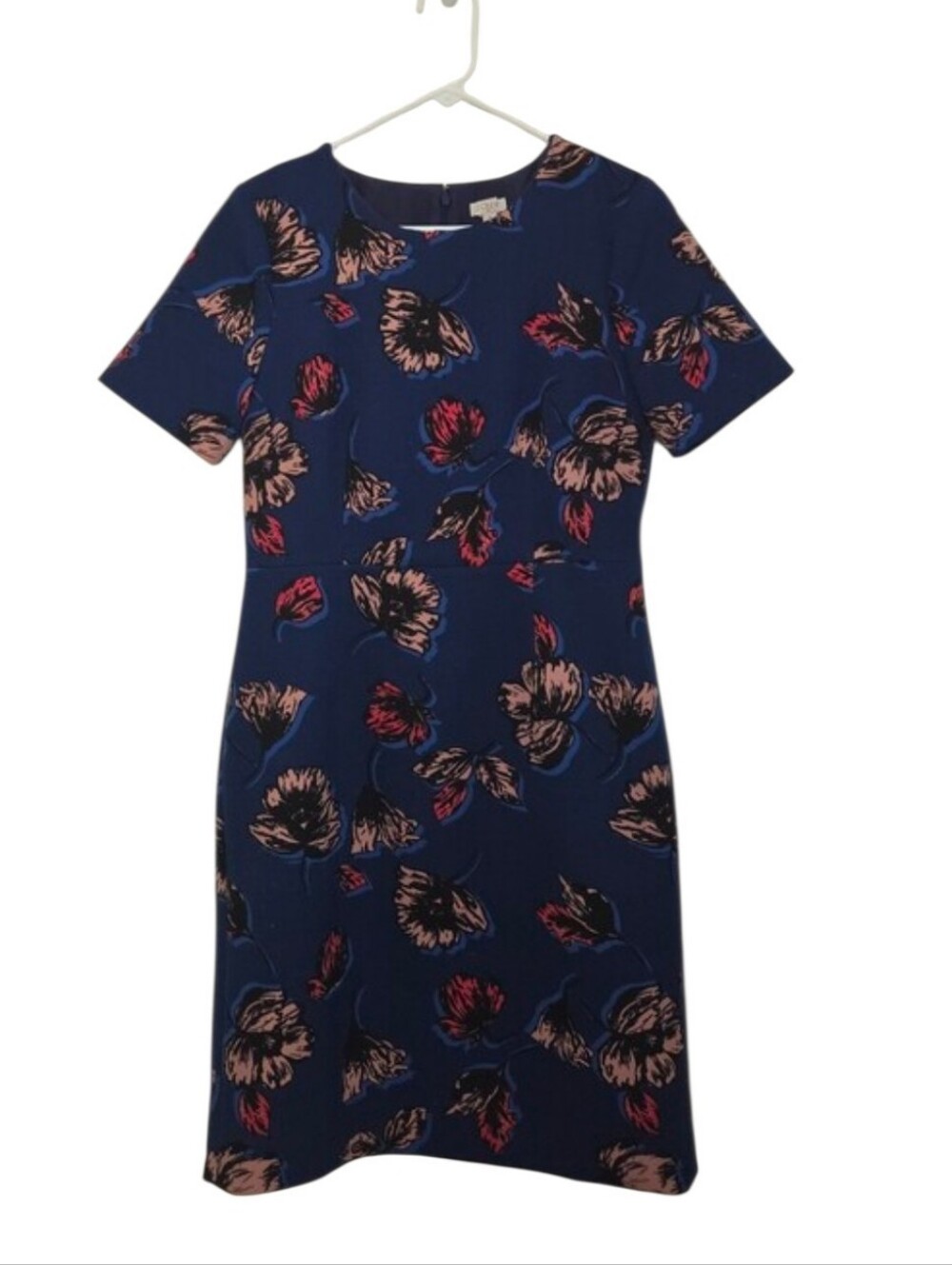 Women's J Crew Floral Print Dress Sz 8